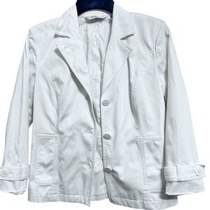 Liz Claiborne White Blazer